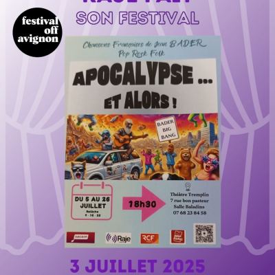 RAJE FAIT SON FESTIVAL JOUR #3 Marion Fullana pour APOCALYPSE ET ALORS !